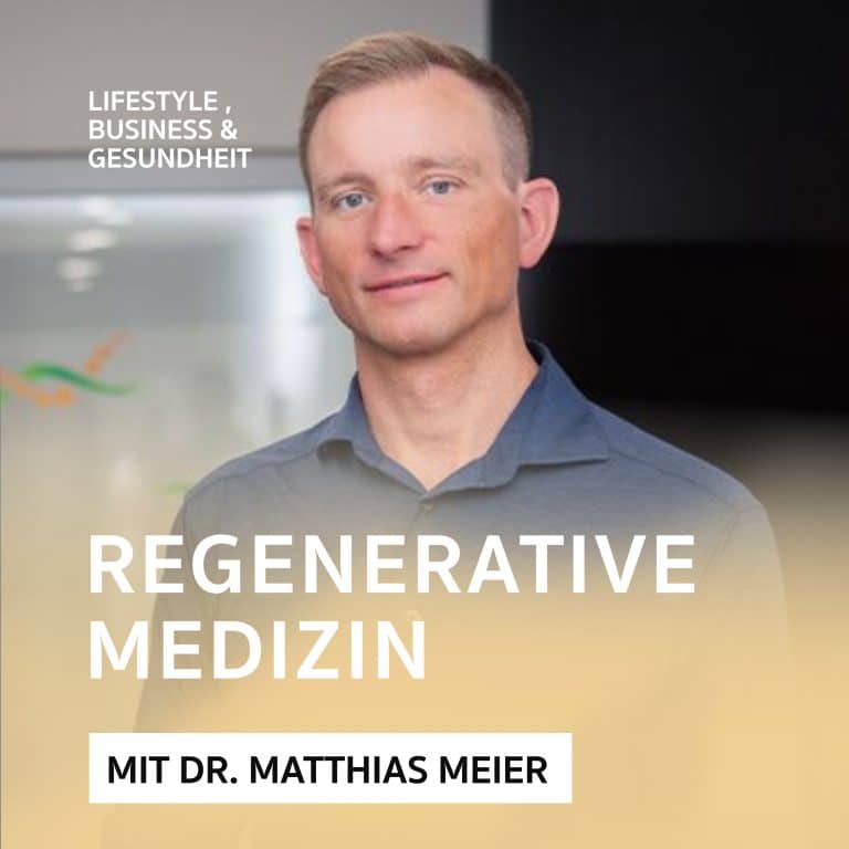 Regenerative Medizin – Was ist das und wofür kann man sie einsetzen? Podcast mit Dr. Matthias Meier